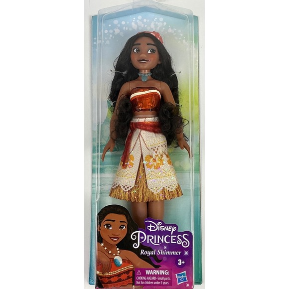 Disney Princess Moana Fashion Royal Shimmer Doll Hasbro NIB New in Box - Picture 1 of 5